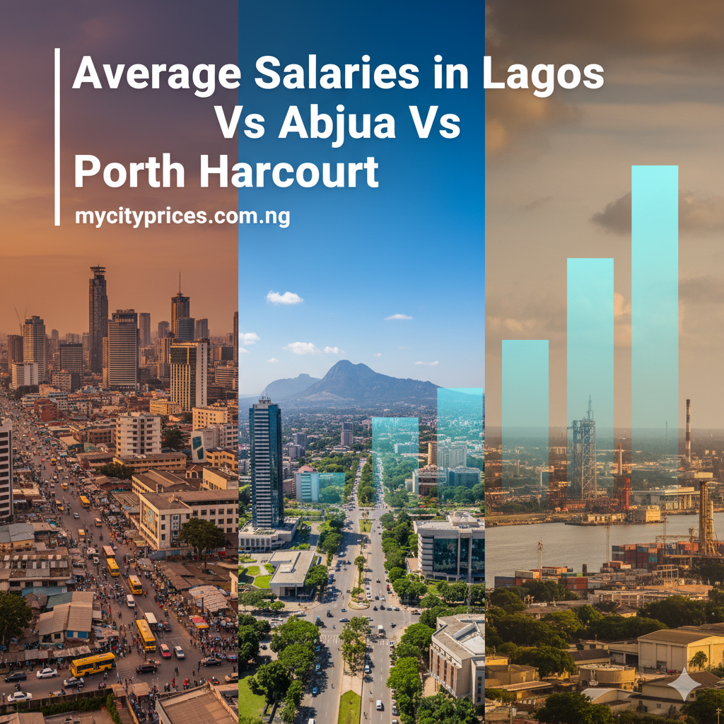 Salaries in Lagos Abuja Porth Harcourt