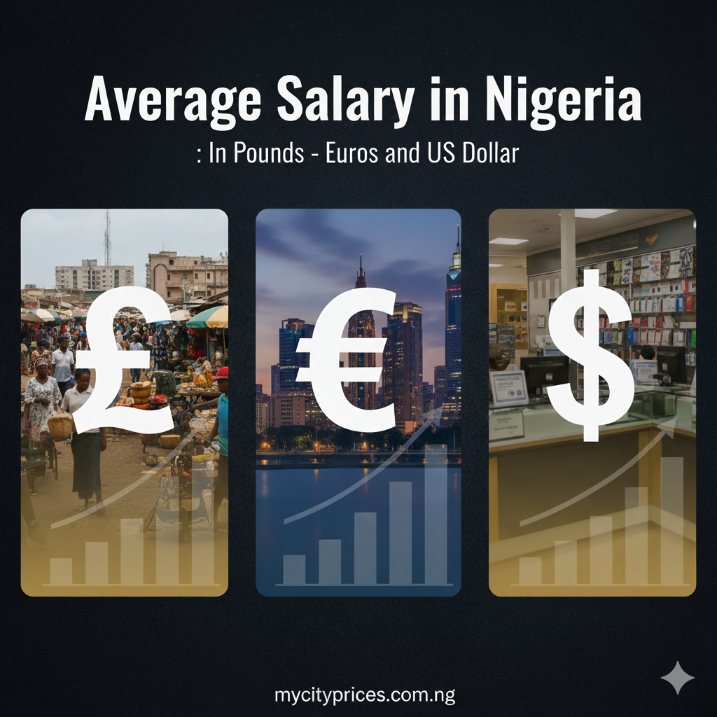 Salary in Nigeria In Pounds Euros US Dollar