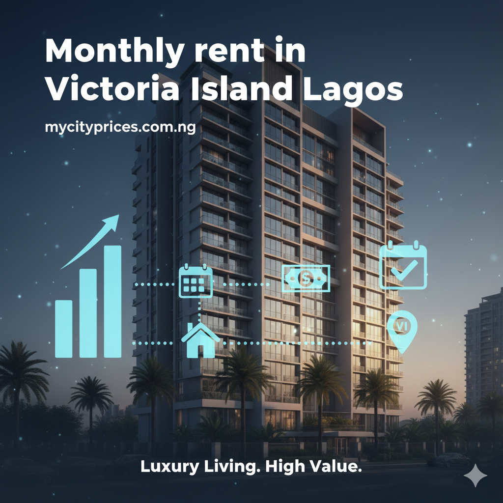 Monthly Rent in Victoria Island, Lagos