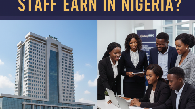 How much do NNPC staff earn in Nigeria?