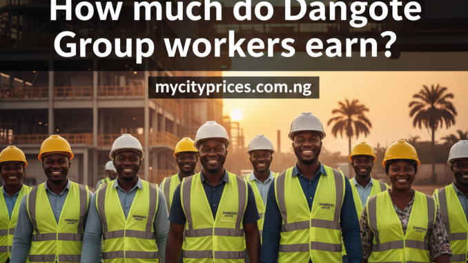 Dangote Group Workers Salary