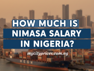 NIMASA Salary