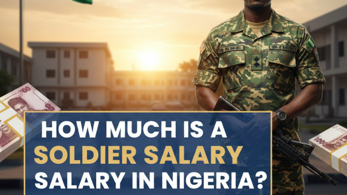 Soldier Salary in Nigeria