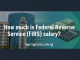 Federal Inland Revenue Service FIRS salary