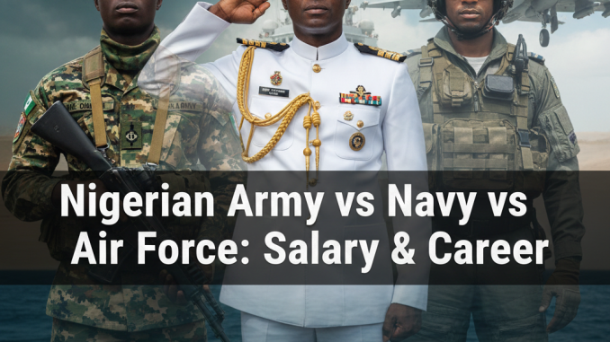Nigerian Army vs Navy vs Air Force