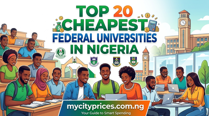 Cheapest Federal Universities in Nigeria
