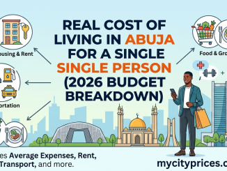 Real Cost of Living in Abuja for a Single Person