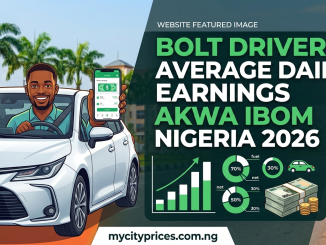Bolt Driver Earnings in Akwa Ibom Nigeria