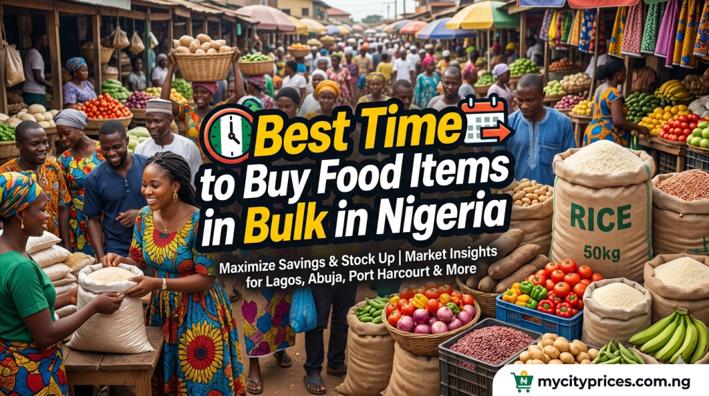 Time to Buy Food Items in Bulk