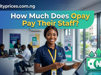 Opay Salary Structure