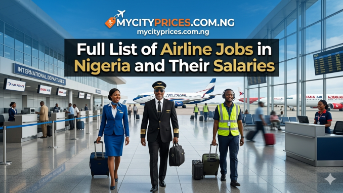 Airline Jobs and Salaries